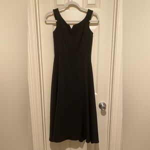 Elegant black vintage dress